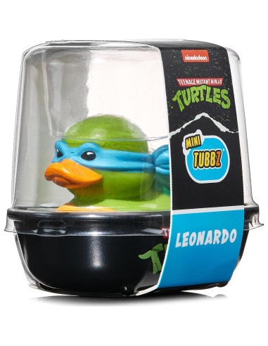 Figura de pato de goma Mini TUBBZ Leonardo - TMNT 5cm