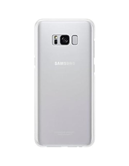 Funda Protectora Transparente Samsung Galaxy S8+ Plata Funda Protectora Transparente Samsung Galaxy S8+ Plata