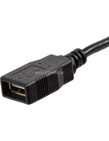 Cable de Extensión USB 2.0 A Macho a Hembra Monoprice 0.91m Cable de Extensión USB 2.0 A Macho a Hembra Monoprice 0.91m