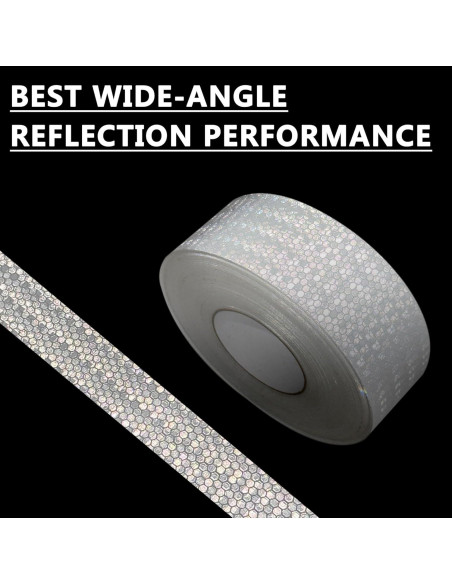 Cinta Reflectante SWRT 5.08 cm x 9.14 m Alta Visibilidad Cinta Reflectante SWRT 5.08 cm x 9.14 m Alta Visibilidad