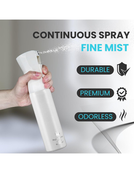 Botella Spray Hula Home 300ml Neblina Fina Continua Blanca Botella Spray Hula Home 300ml Neblina Fina Continua Blanca