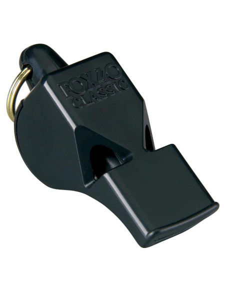 Silbato Fox 40 Clásico Negro - 115dB, 101.6 cm, Reutilizable Silbato Fox 40 Clásico Negro - 115dB, 101.6 cm, Reutilizable