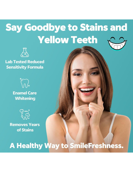 Tiras Blanqueadoras de Dientes SmileFreshness 14 Días Efectivas Tiras Blanqueadoras de Dientes SmileFreshness 14 Días Efectivas