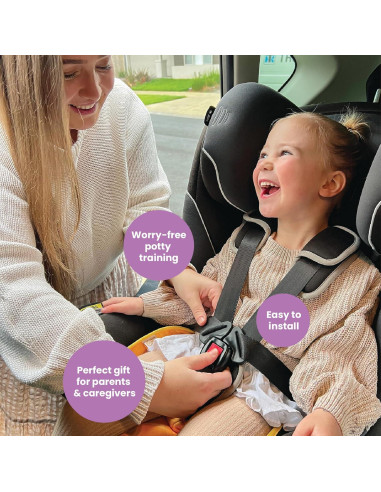 Protector de Asiento Impermeable THINK GOOD TOTS Piddle Pad Negro
