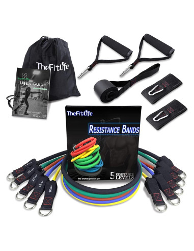 Bandas de Resistencia TheFitLife TFL-Resbands 10-110 lbs