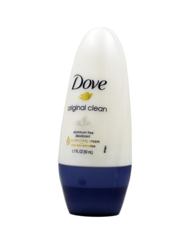 Desodorante Roll On Dove Original Clean Sin Aluminio 4x50ml