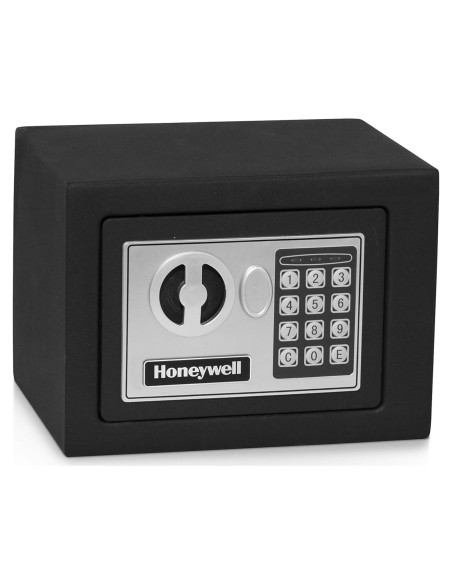 Caja Fuerte Pequeña Honeywell 5005 con Cerradura Digital 4.8L Caja Fuerte Pequeña Honeywell 5005 con Cerradura Digital 4.8L