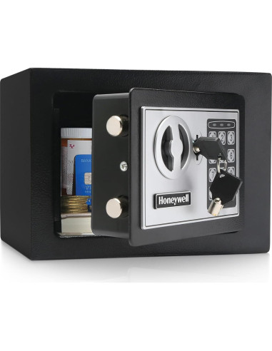 Caja Fuerte Pequeña Honeywell 5005 con Cerradura Digital 4.8L