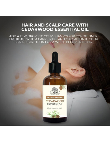Aceite Esencial Madera de Cedro 30ml Devinez - Aromaterapia