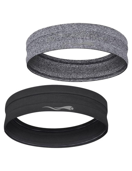 Bandas para la cabeza LUCKYGO unisex 2 piezas absorbentes Bandas para la cabeza LUCKYGO unisex 2 piezas absorbentes