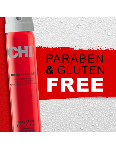 CHI Spray Texturizador para Cabello Infra 73.9 g Libre de Sulfatos