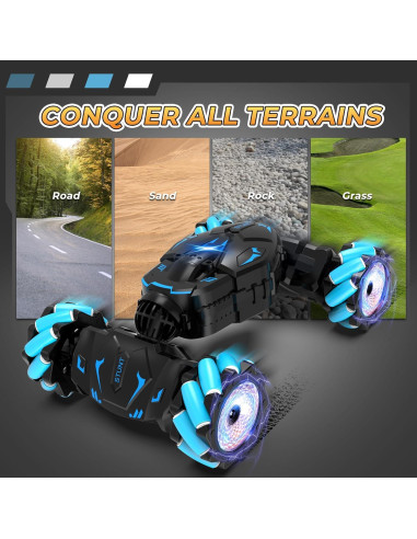 Coche Acrobático RC Vmiya 4WD Detección de Gestos 360