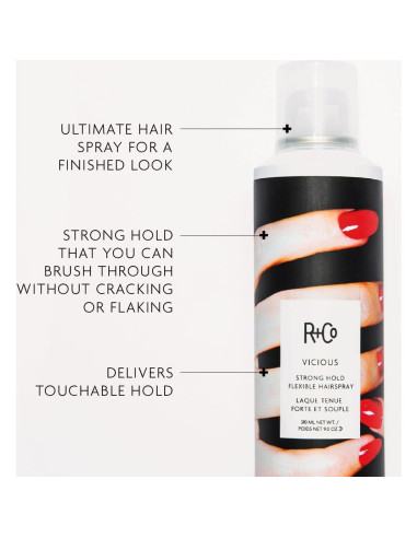 Laca para Cabello Fuerte R+Co Vicious 59 ml