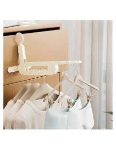 Estante Plegable para Secar Ropa QruiLanTu 48 cm 2 Piezas