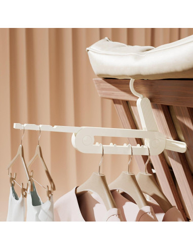 Estante Plegable para Secar Ropa QruiLanTu 48 cm 2 Piezas