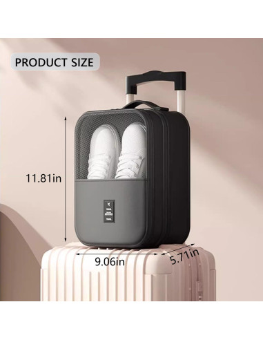 Bolsas para Zapatos de Viaje Resdenio - 2 Pack, Capacidad 3 Pares