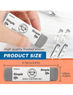 Paquete de 4 Gomas de Arena Foycow para Lápiz y Tinta 2