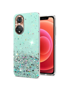 Funda Brillante para Huawei Nova 9 Silicona Clara Verde