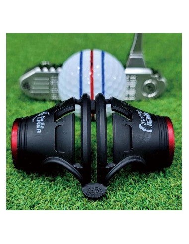 Kit de Alineación de Pelotas de Golf BIRDIE79 con 3 Marcadores