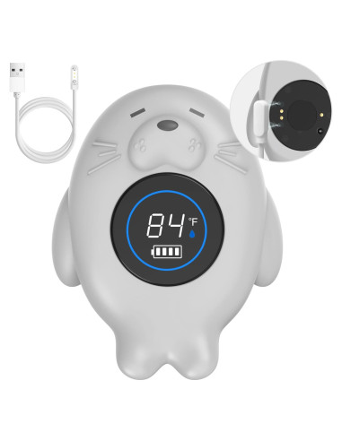 Termómetro de baño recargable LEDFAAH nutria 11.5cm