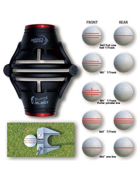 Kit de Alineación de Pelotas de Golf BIRDIE79 con 3 Marcadores Kit de Alineación de Pelotas de Golf BIRDIE79 con 3 Marcadores