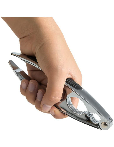 Abre Nueces Oujilet 15.8 cm Metal Antideslizante Negro Abre Nueces Oujilet 15.8 cm Metal Antideslizante Negro