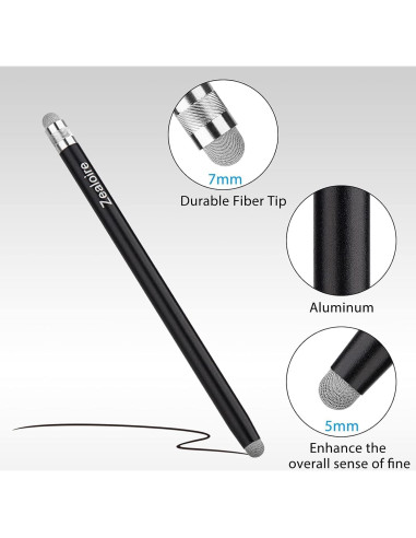 Lápiz Stylus Capacitivo 2 en 1 Zealoire para Pantallas Táctiles