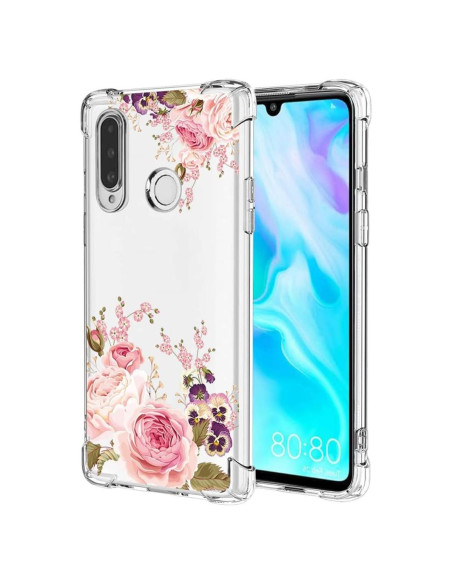 Funda Bumper TPU Huawei P30 Lite/Nova 4E Rosa 6.15" Funda Bumper TPU Huawei P30 Lite/Nova 4E Rosa 6.15"