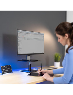 Soporte de Escritorio Ajustable VIVO STAND-V000SB Negro 2