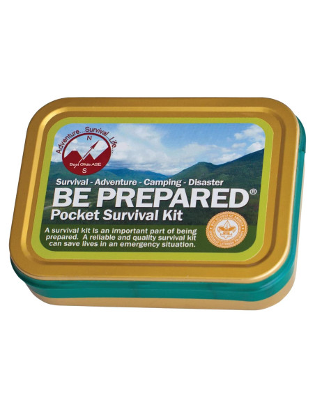 Kit de Supervivencia Pocket Be Prepared Best Glide ASE Kit de Supervivencia Pocket Be Prepared Best Glide ASE