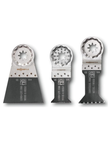 Juego de Hojas de Sierra Fein Starlock Plus E-Cut - 3 Piezas