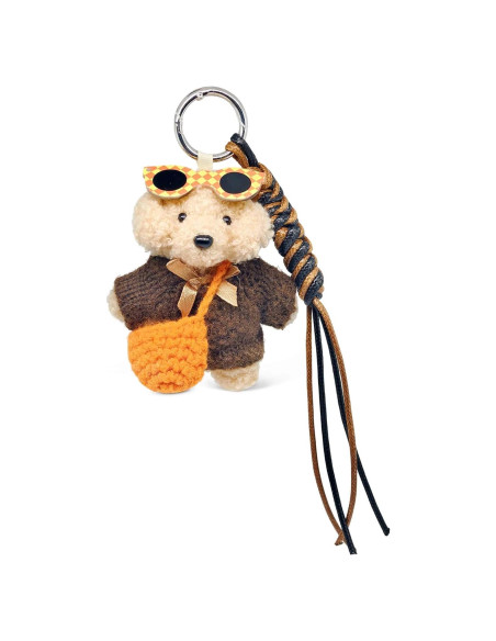 Llavero encanto de bolsa Kawaii Joedy para mujeres - Oso Llavero encanto de bolsa Kawaii Joedy para mujeres - Oso