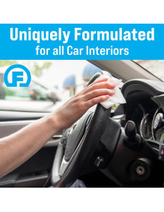 Toallitas para Interior de Auto Fortress - Paquete de 2 (25 ct) 2