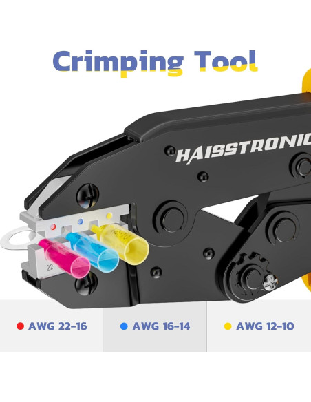 Pelacables y Crimpadora Haisstronica HX1608 AWG 24-10 Pelacables y Crimpadora Haisstronica HX1608 AWG 24-10