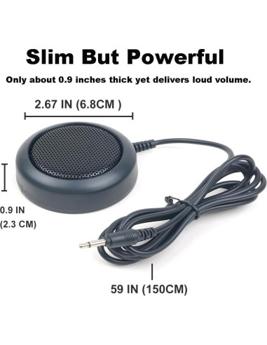 Mini Altavoz de Radio Móvil GABIL GSP-01 1.5M Audio Claro