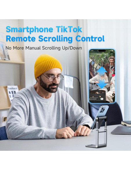 Control Remoto Bluetooth SEANCHEER R1 para TikTok y Kindle Control Remoto Bluetooth SEANCHEER R1 para TikTok y Kindle