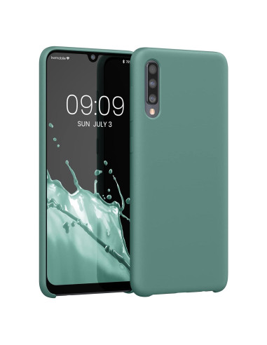 Funda de Silicona TPU KW-Mobile para Samsung Galaxy A50 - Noche Ártica