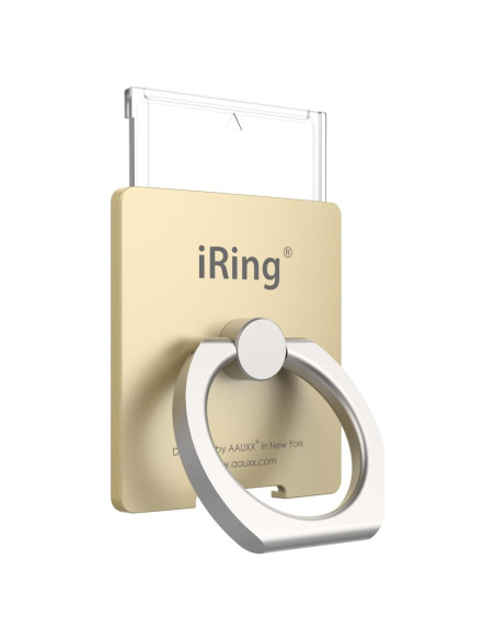 Soporte para Teléfono AAUXX iRing Dorado - Carga Inalámbrica Soporte para Teléfono AAUXX iRing Dorado - Carga Inalámbrica