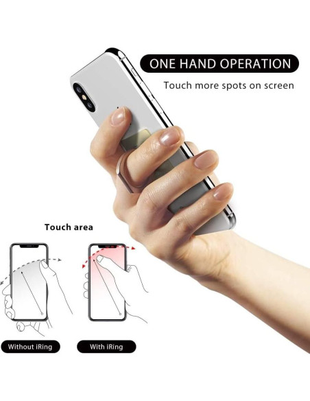 Soporte para Teléfono AAUXX iRing Dorado - Carga Inalámbrica Soporte para Teléfono AAUXX iRing Dorado - Carga Inalámbrica
