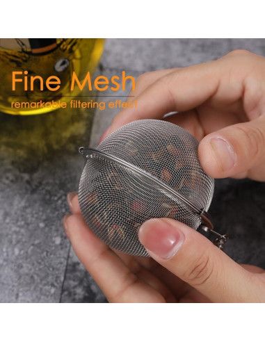 Infusores de Té MIOINEY 3 Piezas Acero Inoxidable Animal 2