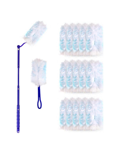 Kit de Plumero Multi Superficie UKEENOR con 15 Recambios