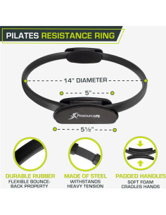 Anillo de Resistencia ProsourceFit 35.56 cm para Pilates 2
