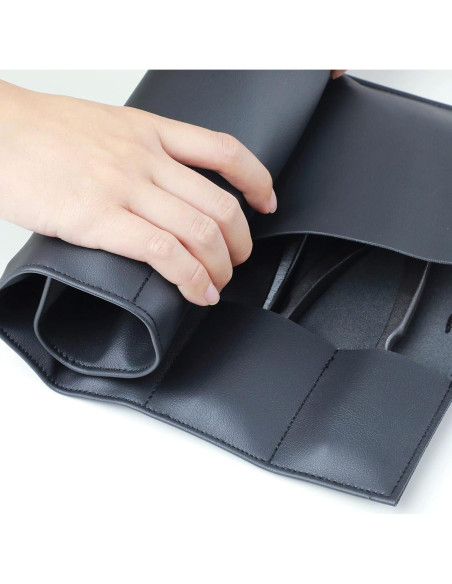Estuche de Herramientas de Bonsái Wazakura Cuero Sintético 7 Bolsillos Estuche de Herramientas de Bonsái Wazakura Cuero Sintético 7 Bolsillos