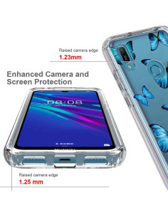 Funda Huawei Y6 2019 con Protector de Pantalla Templado 2