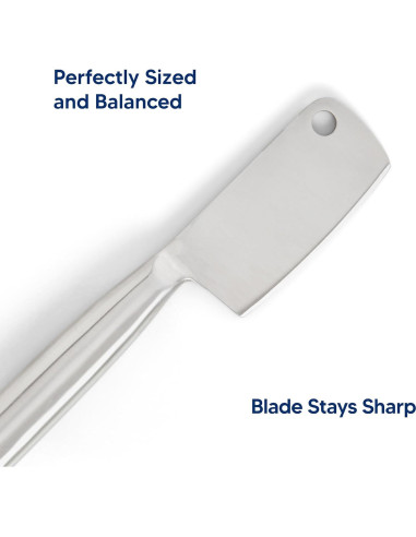 Cuchillo para Queso HIC Kitchen Acero Inoxidable 19.29 cm
