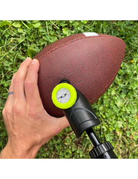 Bomba de Pelotas Franklin Sports con Manómetro - Inflador Manual Bomba de Pelotas Franklin Sports con Manómetro - Inflador Manual