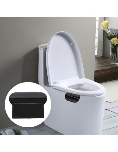 Elevador de Asiento de Inodoro Wuyituart 3 Pcs Negro