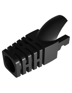50 Piezas Botones de Alivio Tensión RJ45 VIVOCH Cat5 Cat6 Negro