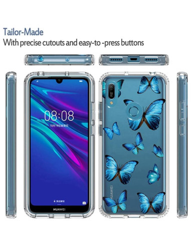 Funda Huawei Y6 2019 con Protector de Pantalla Templado