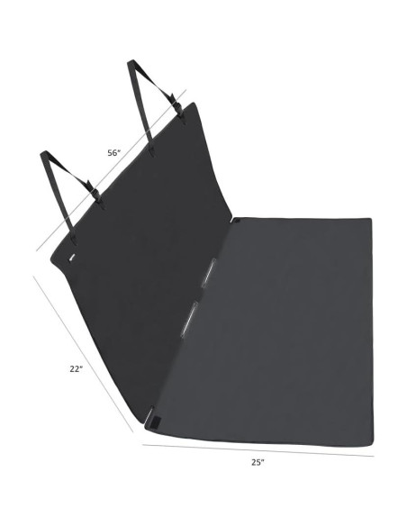 Protector de Asiento Trasero Impermeable Amazon Basics 142x119 cm Protector de Asiento Trasero Impermeable Amazon Basics 142x119 cm